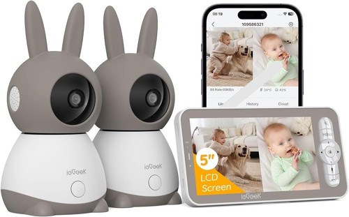 Baby monitor con telecamere - con, 2