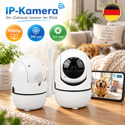 Telecamera wifi 1080p - ip,