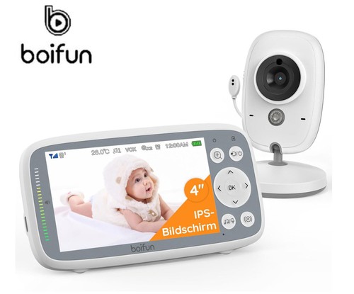 Boifun ips 720p babyphone - 4",